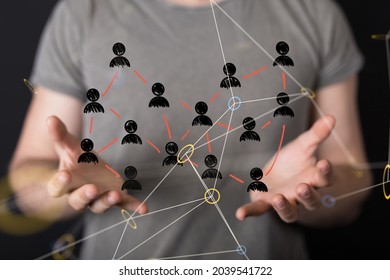 Unity group and teamwork concept
