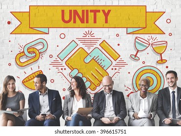 Unity Teamwork Cooperation Collaboration Concept