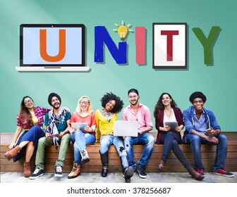 Unity Togetherness Team Union Support Concept