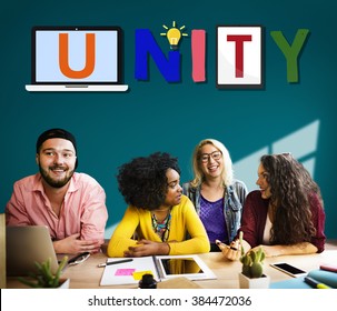 Unity Togetherness Team Union Support Concept
