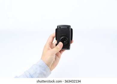 Universal Car Windshield Mount Suction Holder Bracket for smartphone, GPS, PDA isolated on a white background