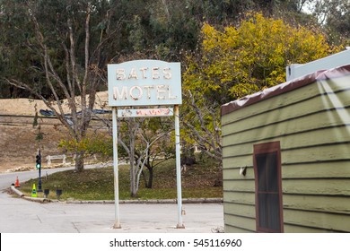 Universal City, CA - December 27: Universal Studios Psycho Film Set On December 27, 2015 In Universal City. Universal Studios Is A Famous Theme Park.