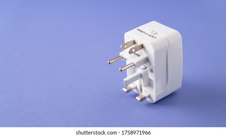 Universal International Worldwide Travel AC Power Plug Adapter AU UK US EU. Universal Multi Socket. Double USB Port.