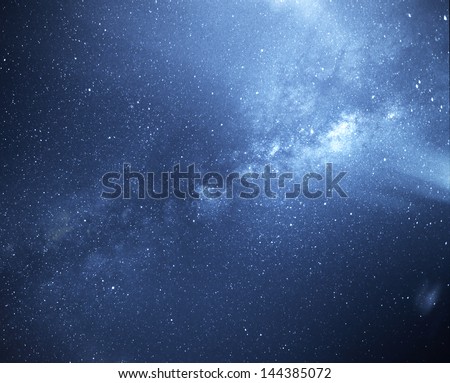 Universal milky way galaxy