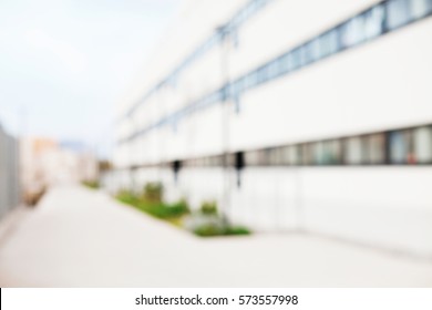 University Blurred Background