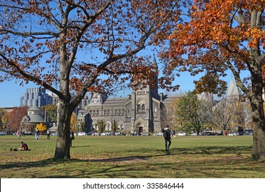 University Campus In Fall