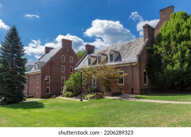 The University Campus In Sunny Day, State College, Pennsylvania.