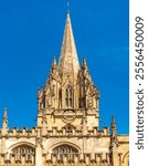 University Church of St. Mary the Virgin in centre of Oxford, UK