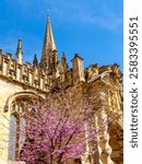 University Church of St. Mary the Virgin in spring, centre of Oxford, UK