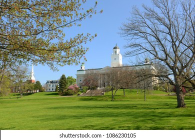 University Hall Of Acadia University, Wolfville, Nova Scotia, Canada.