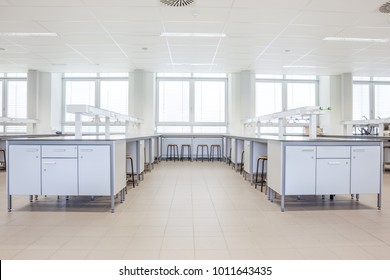 University Lab Study Room For Scientes In A Large Building