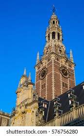 The University Library On The Ladeuze Square, Leuven, Belgium