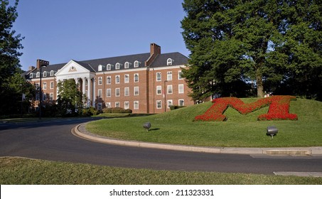 University Of Maryland Front Entrance.