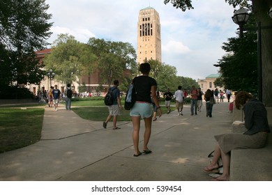 University of Michigan campus, Burton Tower