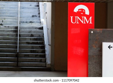University Of New Mexico Sign Summer 2018