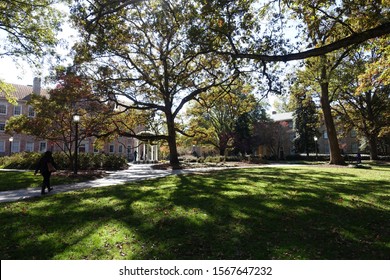 University Of North Carolina's Quad In Chapel Hill, NC