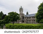 University of Otago Clocktower Building in Dunedin, New Zealand