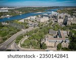 The University of Saskatchewan is a Canadian public research university, founded on March 19, 1907, and located on the east side of the South Saskatchewan River in Saskatoon, Saskatchewan, Canada.