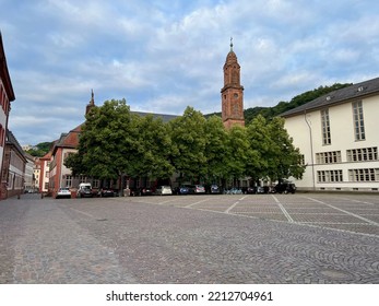 The Universitätsplatz (university Square), Heidelberg, Germany.