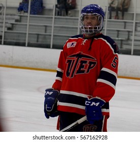 University Of Texas El Paso At Minors At AZ Ice In Peoria AZ USA January 29,2017.