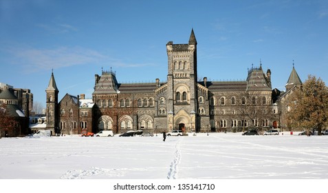University Of Toronto In Winter