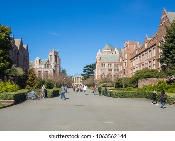 University Of Washington Is A Public Research University Located In Seattle, Washington.