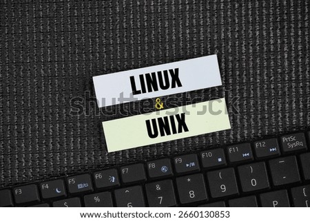 Unix and Linux are both operating systems, but Linux is a specific implementation or 