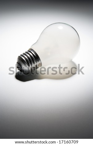 Unlit Light Bulb Foto d'archivio © 