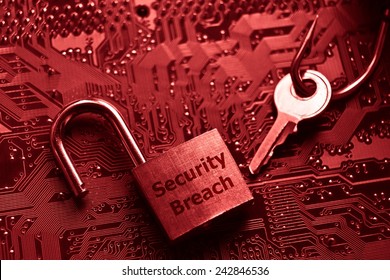 unlock security lock on computer circuit board - computer security breach concept - Powered by Shutterstock - Get 15% off with code: PIKWIZARD15