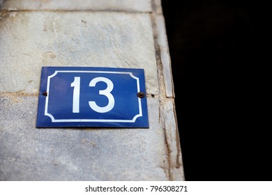 Unlucky House Number Thirteen.