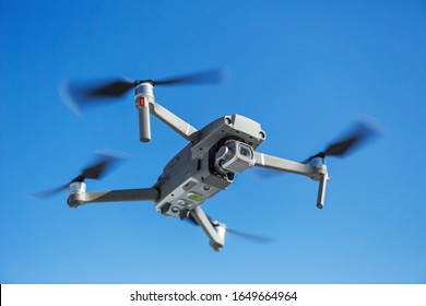 Unmanned Aerial Vehicle-Drone Flying Action Close Up Shot
