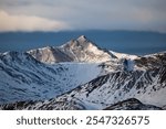 Un-named peak near Invermere, BC, Canada. October 6, 2024