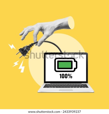 Unplug, power cord, outlet, energy saving, Plug, Electrical outlet, laptop, one hundred percent, charge laptop, Electricity, Plug in, Power efficient, Sustainable lifestyle, Computer, Pull, Cable