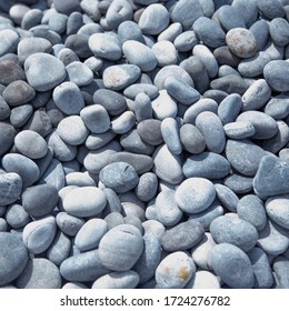 Unpolished Mexican beach pebble texture, landscape stone  - Powered by Shutterstock