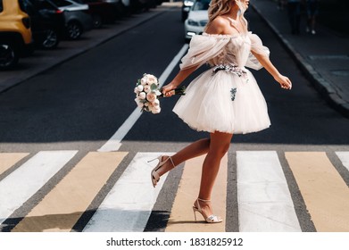 short white frock