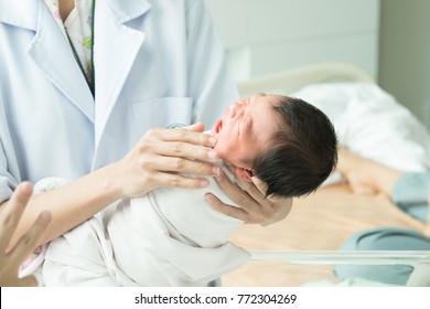 Chick cock riding Asian physical checkup