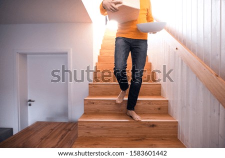 Similar – Image, Stock Photo a staircase that moves?