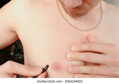 Woman Nipple Man
