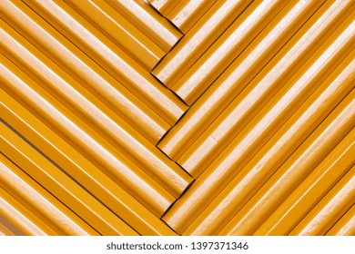un-sharpened pencils in an abstract pattern