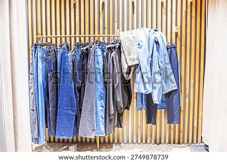 Unsuitable items left behind in the fitting room
