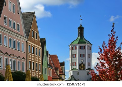 Unteres Tor In Günzburg Is A City In Bavaria, Germany, With Many Historical Attractions