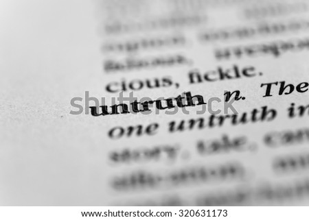 Untruthful