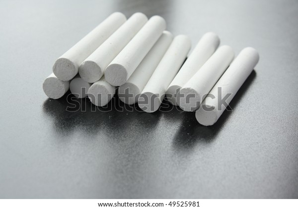 white chalk sticks