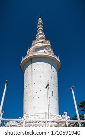 unusual and historical tower in sri lanka