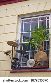 Unusual Window Box With A Musical Theme UK