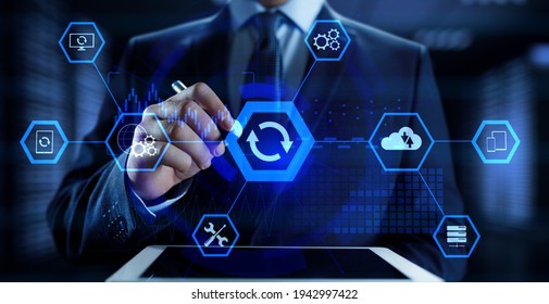 Update Software Upgrade Application new version on virtual screen.