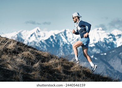 Uphill training courses in the mountains on Italian Alps