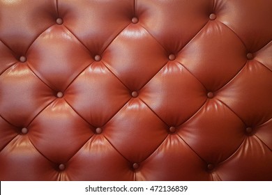 upholstery red leather pattern of sofa chair, Textured retro background - Shutterstock ID 472136839