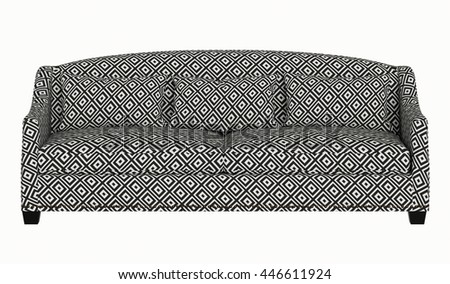 Upholstery Sofa Grey Pattern Fabric Isolated Stock Photo Edit Now Upholstery Sofa Grey Pattern Fabric Isolated On White Background