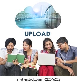 Upload Data Backup Connection Cloud